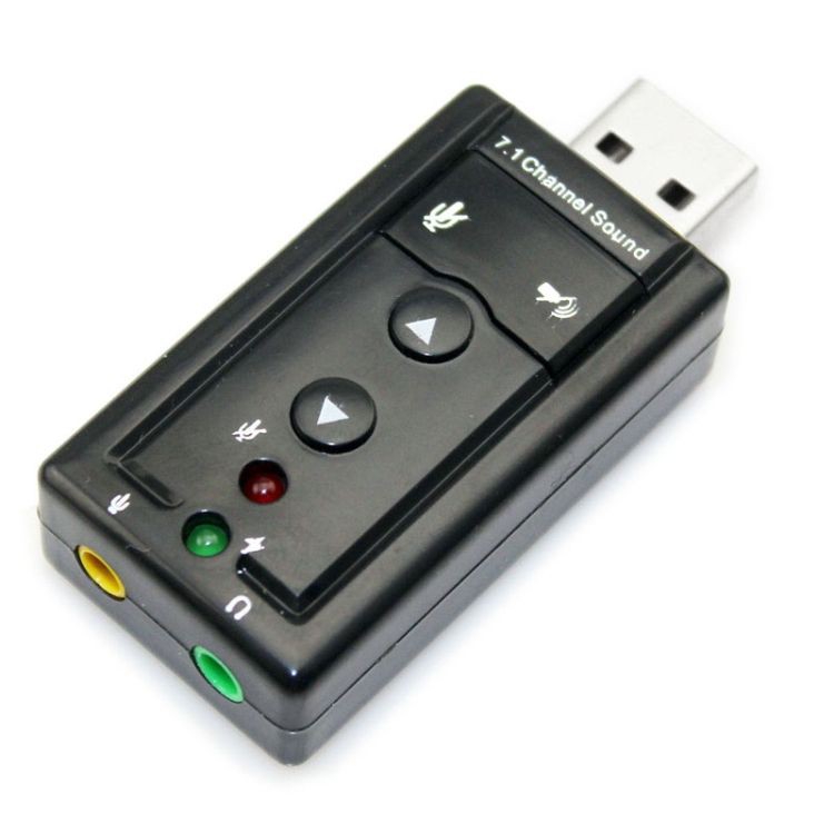 Adaptador USB de sonido con micrófono 7.1 ZE6016