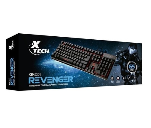 Teclado Gamer XTK-520S Revenger USB Xtech - Imagen 3