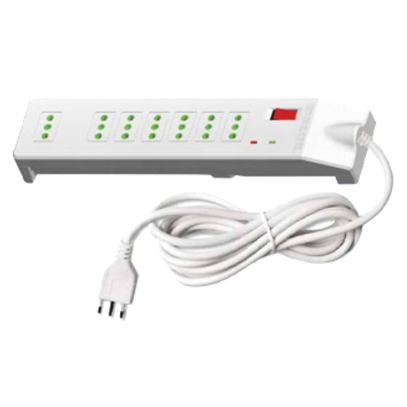 Alargador 7P Blanco 2.1Mt DBEXP001 Dblue - Imagen 2