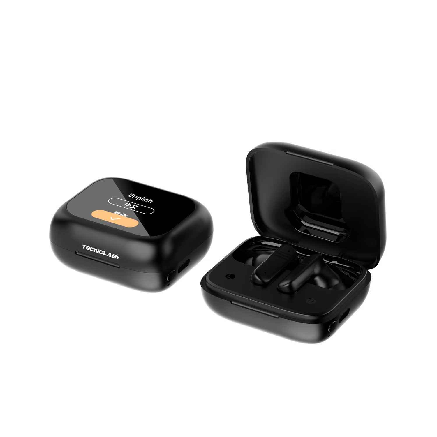 Audífonos Bluetooth Con Pantalla Touch y ANC - Tecnolab - Imagen 2