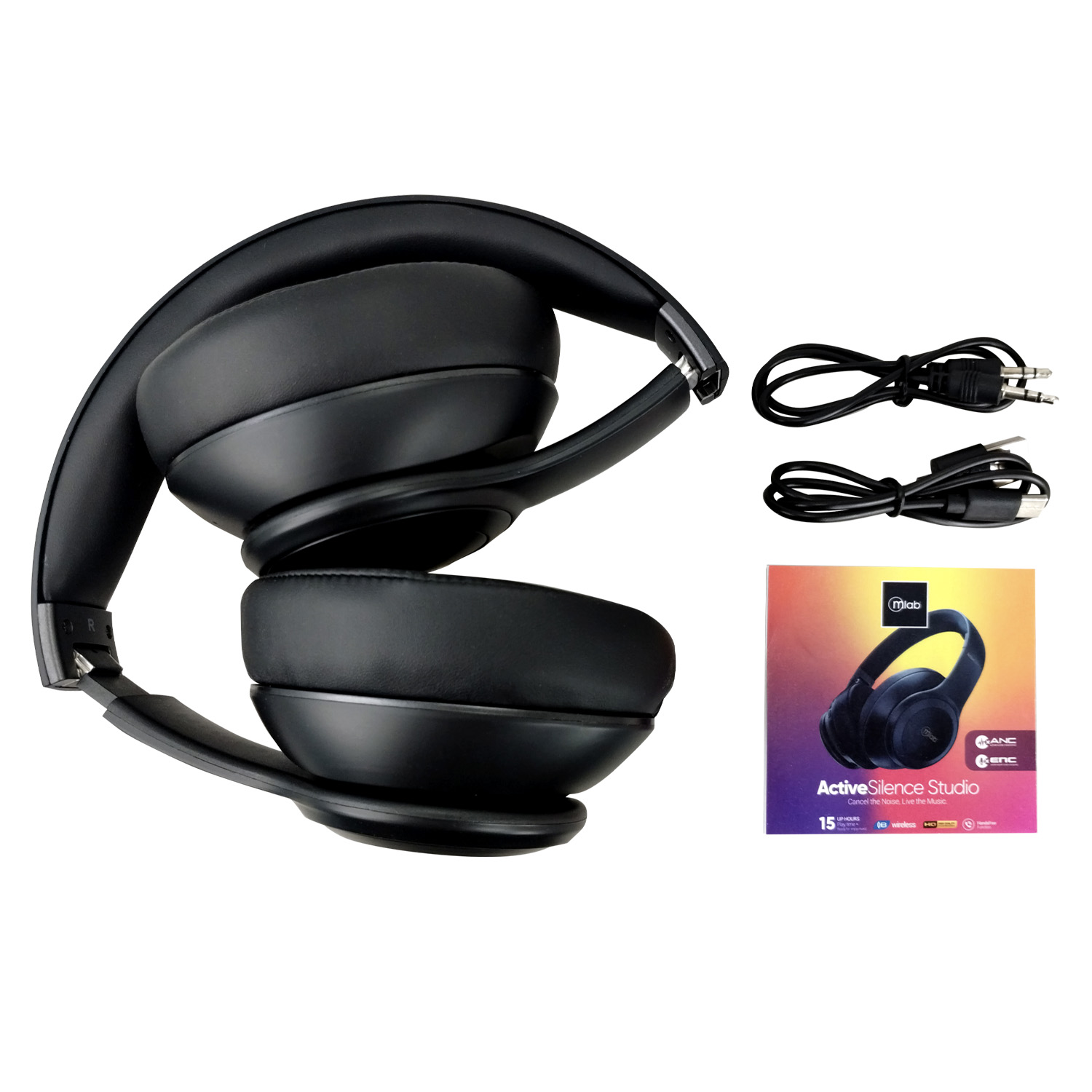 Audífono Bluetooth Con ANC, Active Silence Studio - Mlab - Imagen 7