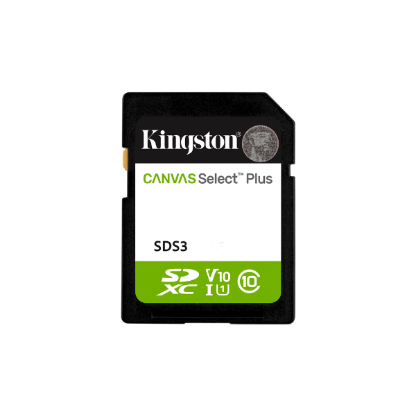 Tarjeta de memoria SD Canvas Select Plus - Kingston