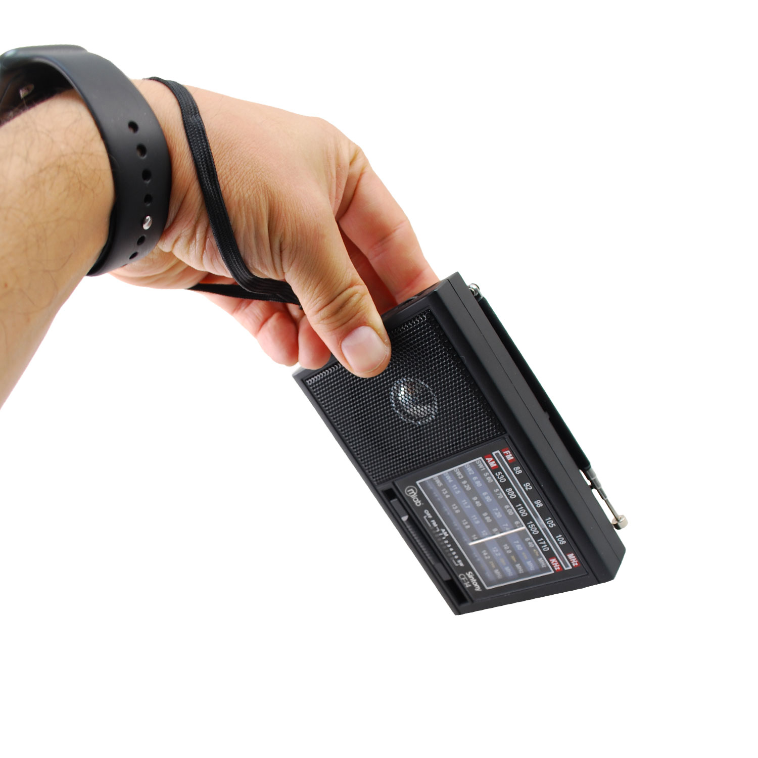 Radio Portatil a Pilas y Recagable - Mlab - Imagen 4