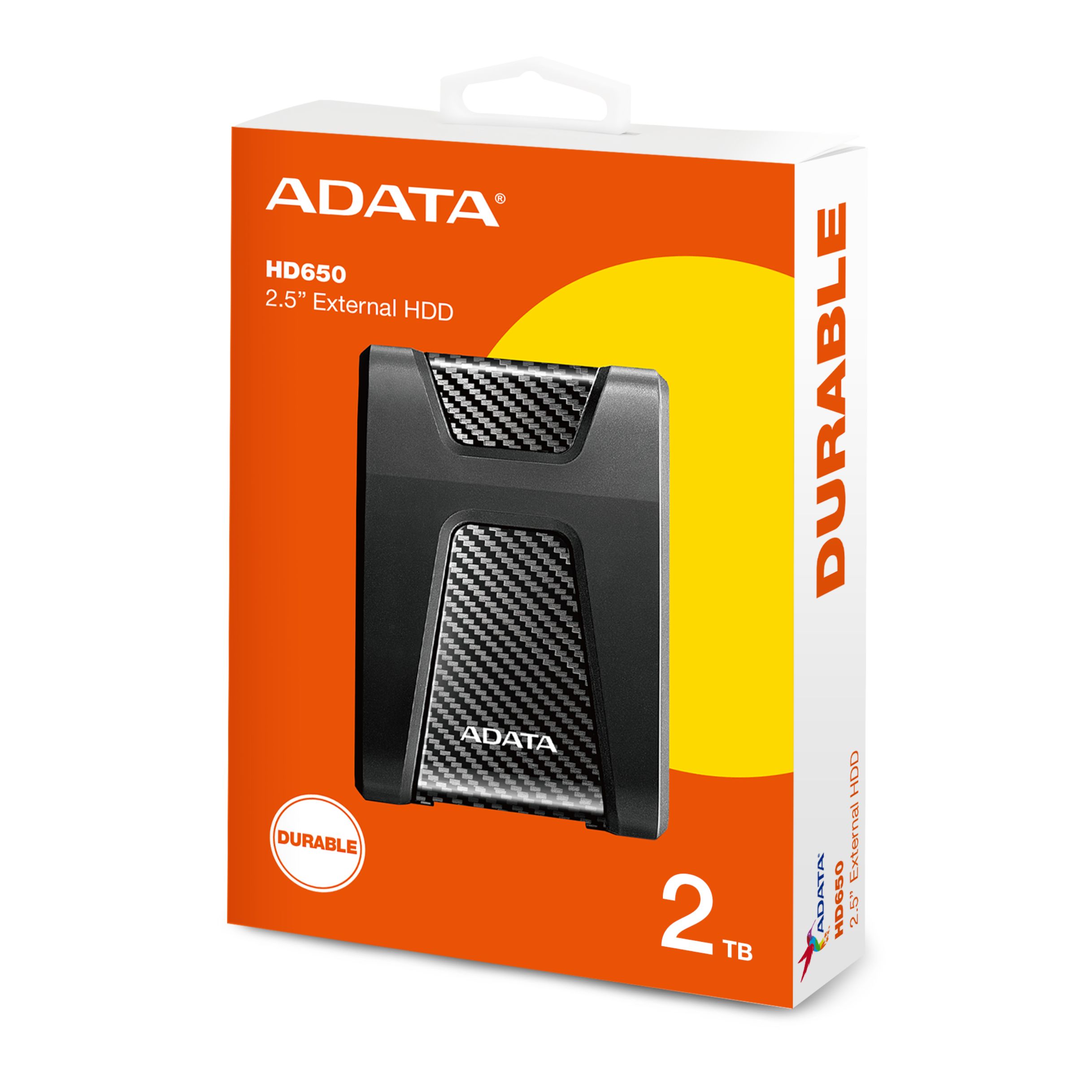 Unidad De Disco Duro Externa HD650 2TB- Adata